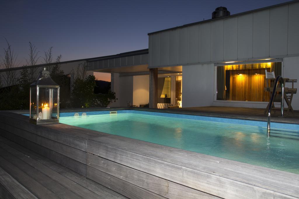 Pavi Apts Ljubljana - Private Rooftop Swimming Pool חדר תמונה